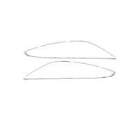 Bandes de cadre de fenêtre Compatible Pour BMW Série 2 F45 Active Tourer 2015~2021, couverture en acier inoxydable noir, accessoires de style de voiture(Silver)