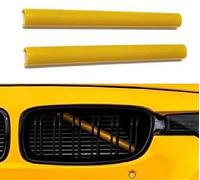 Bandes De Calandre Grille Barres Jaunes Pour BMW F20 F22 F23 F30 F31 F34 F32