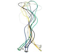 Bandes de caoutchouc pour poubelle, 6 pièces, bandes de caoutchouc élastiques réglables avec boucle, bac à litière coloré, grand pour la maison, la cuisine et le bureau