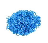 Bandes de caoutchoucs Softs Elastic Bandes Caoutchouc multifonction pour le bracelet tissé Coie 600pcs (bleu)