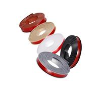 Bandes de chant autocollantes, Garniture de bord meubles en forme U auto-adhésive multicolore 9-50mm large 33 pieds long(Burgundy,50mm*10m)