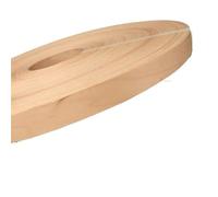 Bandes de chant en placage de bois 2 x 2500 cm (épaisseur 0,5 mm) avec placage de chêne rouge, de noyer noir Sabri et d'érable(Color 3)