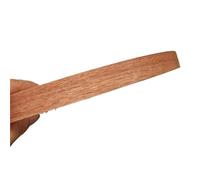 Bandes de chant en placage de bois 2 x 2500 cm (épaisseur 0,5 mm) avec placage de chêne rouge, de noyer noir Sabri et d'érable(Color 1)