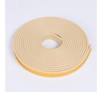 Bandes de Chant en U pour Meubles Bande de Chant de Meuble en Forme de U TPE Auto-adhésif Multicolore 5M 9-40mm(Beige,12mm)