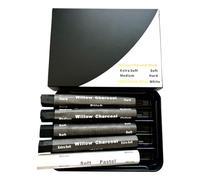 Bandes de charbon solubles dans l'eau, crayons de croquis, fournitures d'art pour le dessin et l'ombrage, ensemble de crayons, bandes solubles dans l'eau pour dessiner