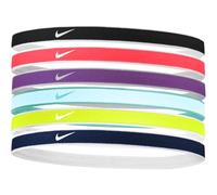 Bandes de Cheveux Nike Swoosh Sport Tipped (Lot de 6)