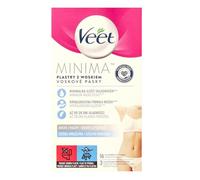 Bandes de cire dépilatoire - Veet - Peau sensible - Bikini et aisselles - 16 pièces