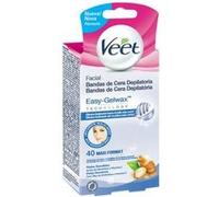 Veet Bandas Faciales Pieles Sensible 40 Unidades