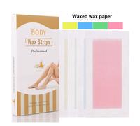 Bandes de cire Double face en papier, 1/10 pièces, pour épilation des poils du corps, des aisselles du visage