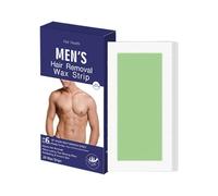 Bandes de cire portables - Épilateur rapide - Bandes d'épilation à la cire pour bras avec formule douce - Bande de soins du corps avec prise en main facile - Kit d'épilation pour adultes et hommes