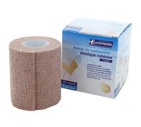 Bandes de contention cohésives Euromedis - 7 cm x 3 m - Chair