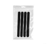 Bandes de contrepoids pour raquettes de pickleball pour stabiliser le mouvement de swing et augmenter la précision du service et du volley (texture fibre de carbone)