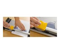 Fellowes – Bandes de coupe SafeCut A3 – 519 mm Noir/Gris – Réf. 5411601