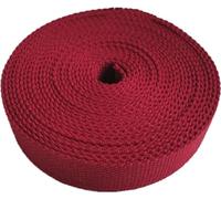 bandes de couture, bandes de coton, Sangle en coton de 25 mm, 38 mm, 20 mm, 50 mm de large, ruban de rembourrage for sacs, 10 mètres/lot (couleur : rouge, taille : 50 mm/10 mètres) ( Color : Red , Siz