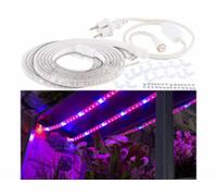 Bandes de culture à LED avec adaptateur secteur - 6 m Lunartec