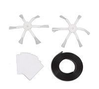 Bandes de délimitation de balayeuse extérieure avec adhésif Double face et accessoires de balayeuse à brosse latérale pour Mijia Stone Universal