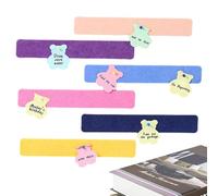 Bandes de feutre pour tableau d'affichage - Tableau en liège mural en liège - Bandes de feutre légères - Avis autocollant pour salle de classe et bureau