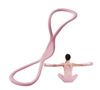 Bandes de fitness | Figure 8 Bandes d'exercice élastiques, corde de yoga de 6,8 kg pour entraînement des jambes, de la poitrine, des épaules, de la récupération des jambes, des épaules, du sport, des