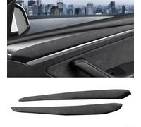 Bandes de garniture de panneau de porte en daim pour Tesla Model 3 Y construite entre 2017 et 2022 avec géométrie intérieure et maintien de l'apparence du stock