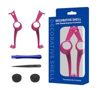 Bandes de garniture décoratives, pièce de jeu pour console de portail, bandes de garniture de remplacement avec outil de réparation et capuchons de pouce décoratifs pour remplacement de console de jeu