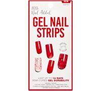 Bandes de gel pour ongles Ardell Nail Addict - Heartfelt dure jusqu' 14 jours, 1 paquet