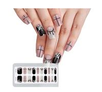 Bandes de gel semi-durcies, autocollants tendance pour femmes et filles, faciles à appliquer, aucune compétence professionnelle requise