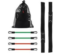 Bandes de jambe Agility - 28 cm - En latex de caoutchouc naturel | Clips métalliques, ceinture de cuisse réglable | Équipement de saut de puissance explosive pour salle de sport, maison