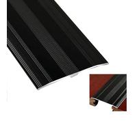 Bandes De Jointoiement For Carrelage De Sol, Utilisées For Les Seuils Intérieurs Et Extérieurs, Les Bordures De Moquette Et Les Bandes Antidérapantes, De Largeur 60 Mm.(Black)