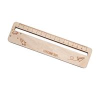 Bandes de lecture - Bois, règle de lecture guidée, suivi de texte en classe | Outil de conception précis, règle de en bois pour étudiants, enseignants, activités en classe, pratique de l'alpha