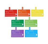 Bandes de lecture guidées pour enfants et adultes - Aide à l'écriture - Outil de séparation de doigt unique - Aide à la lecture - Aide à l'écriture pour enfants ayant des difficultés de récitation,