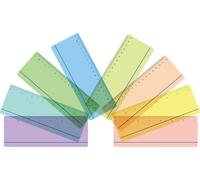 Bandes de lecture INF Guide, paquet de 8 pièces Multicolore