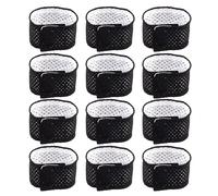 Bandes De Manche en Jersey,Fixations À Crochet Et Boucle Respirable,12 Pièces Attaches De Manches Sports | pour Athlètes Femmes Tennis Course Baseball Basketball Football Volleyball