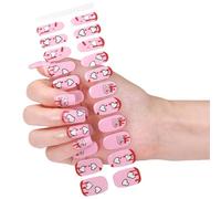 Bandes de manucure en gel autocollantes - Pas de durcissement à la lumière nécessaire - Avec lime à ongles - Outils faciles à utiliser - Manucure