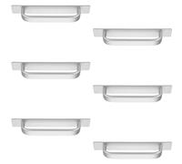 Bandes De Mise À Niveau Poignées Porte En Aluminium 147 Mm Facile Pour Surfaces Lisses Armoires Coulissantes Tiroirs Poignées Adhésives Pour Carrelage En Verre