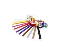 Bandes de papier glacé 400 pièces 1,5 x 16 cm multicolores