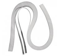 Bandes de papier pour Quilling 'Rayher' Argent métal 53x0.6 cm Qté 100