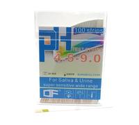 Bandes de pH - Outil de mesure précis - Test rapide de changement de couleur pour une analyse précise des liquides et des bandes de pH de salive