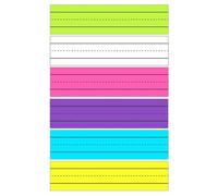 Bandes de phrases réutilisables 6 couleurs - Bandes de phrases doublées - Outil d'apprentissage en classe pour le bureau et l'école