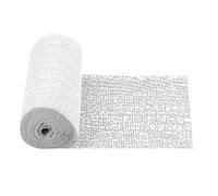 Bandes de Plâtre pour Maquette de Montagne, Tissu DIY Blanc | Loisirs Créatifs et Modélisme Ferroviaire, Coton Enduit, Maintien de Forme, Accepte Pigment