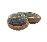 Bandes de ponçage en nylon non tissés grossiers à la courroies abrasives de fibres fines YYDFPIIA (Couleur : P600 Grey 762x25mm)