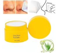 Bandes de pores pour enlever les points noirs avec 60 bandes, extracteur de points noirs, masque peel-off masque, nettoyant de pores de nez (1 pièce)