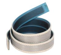 Bandes de préhension, 39.4x1.3in Punch Aiguille Pince Cadre Tapis Bande d accrochage Faux bracelet en cuir pour tapis Tissus Crossing Stitch Projets