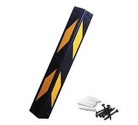 Bandes de Protection d'angle, Bandes réfléchissantes en Caoutchouc Anti-Collision pour poteaux, protègent Les Angles des Murs, 1 cm d'épaisseur, Lot de 5 Bandes de Couleur, Longueur de chaqu