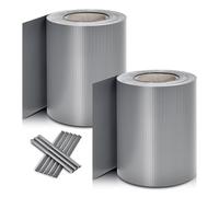 Bandes de protection visuelle en PVC Gris clair