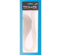 Bandes de quilling 10mmx50cm blanc 100pcs