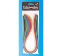 Bandes de quilling 3mmx50cm 10 couleurs 100pcs