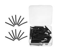 Bandes de Recharge pour Recourbe-cils 100 Pièces en Silicone Noir | Élasticité Élevée, Garde Sa Forme, Usage Maison et Salon, Lot de 100 pour Utilisateurs Fréquents