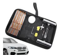 Bandes De Réparation pour Pneus De Voiture | Réparation de Crevaison Portable Manuel - Kit de de Pneus de Véhicule | pour Débutants et Professionnels, Conducteurs, Voiture, Camionnette, Cam