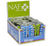 Bandes de repos pour cheval NAF Naturlintx Wrap Noir TU