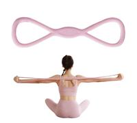 Bandes de résistance - 46 x 11,5 cm - Bandes de résistance en forme de 8 | Entraînement des bras - Corde de traction portable pour étirement - Bande de gymnastique en silicone - Yoga Pilates